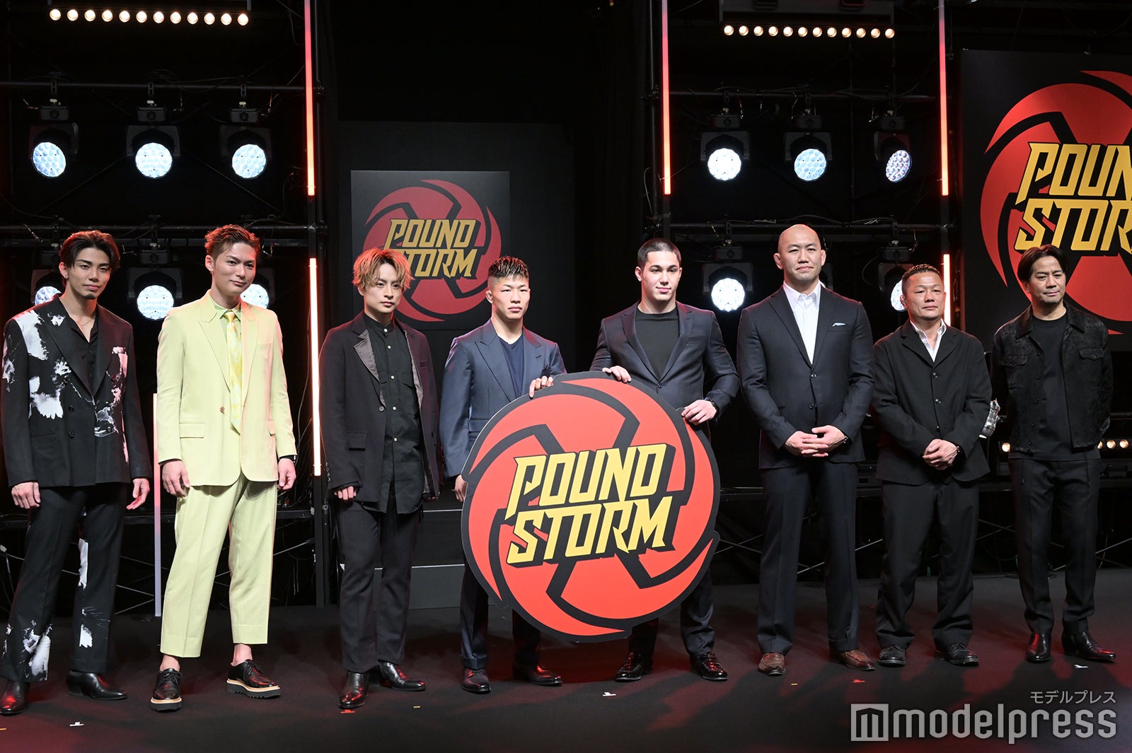 武知海青、SHOKICHI、白濱亜嵐、中村倫也選手、宇佐美正パトリック選手、高谷裕之、岡見勇信、EXILE HIRO （C）モデルプレス