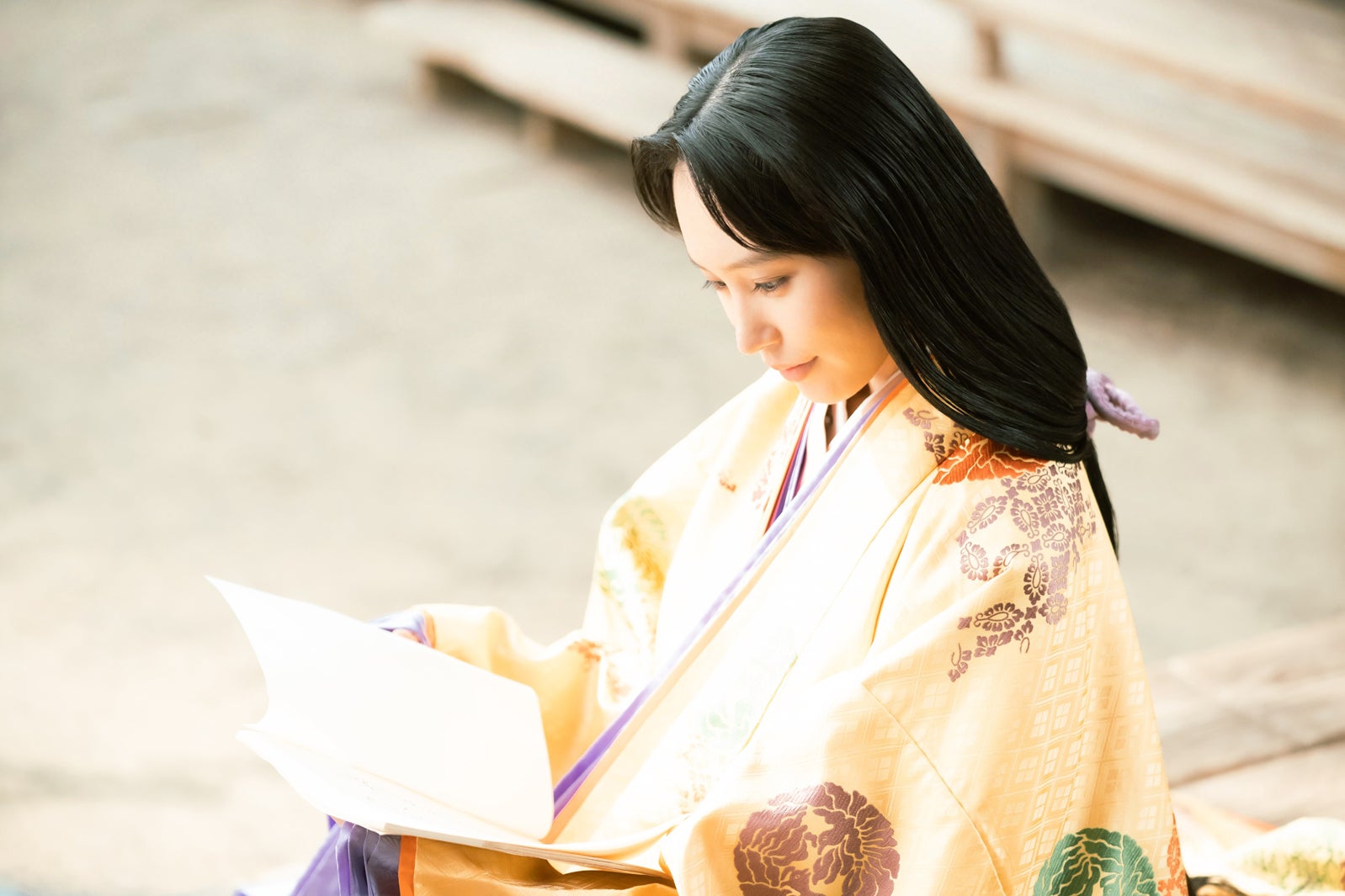 南沙良「光る君へ」最終話（C）NHK