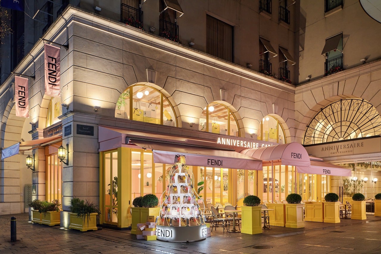 FENDI CAFFE by ANNIVERSAIRE／画像提供：フェンディ ジャパン