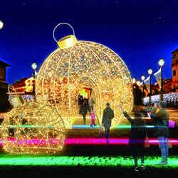 光るクリスマスオーナメントイメージ/画像提供:タカショー