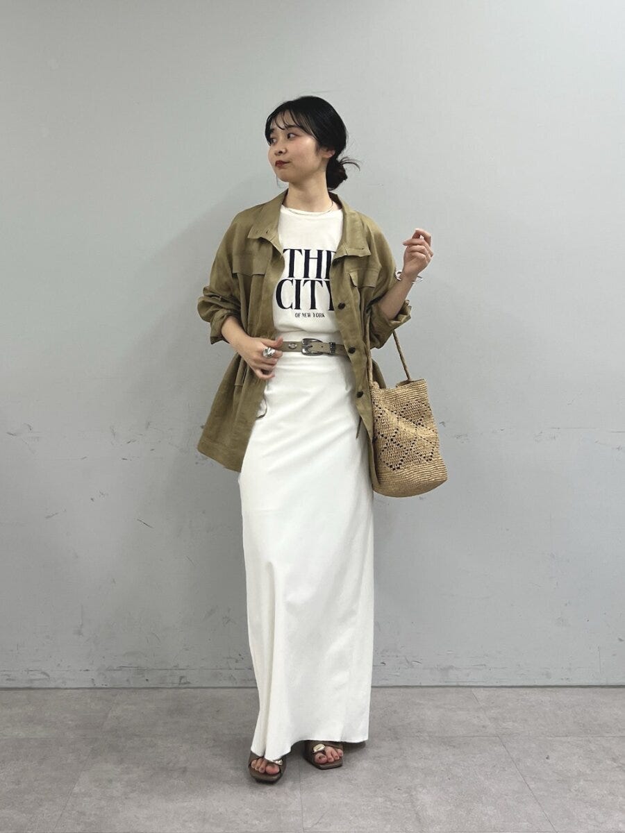 ロゴTシャツコーデ4