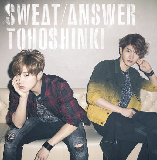 東方神起 NEW SINGLE 「Sweat/Answer」(2014年6月11日発売)【CD+DVD】
