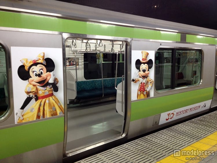 30周年ディズニー 電車をジャック モデルプレス 30周年ディズニー 電車をジャック モデルプレス