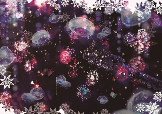 「銀河鉄道でわたる天の川トンネル」映像イメージ／画像提供：すみだ水族館