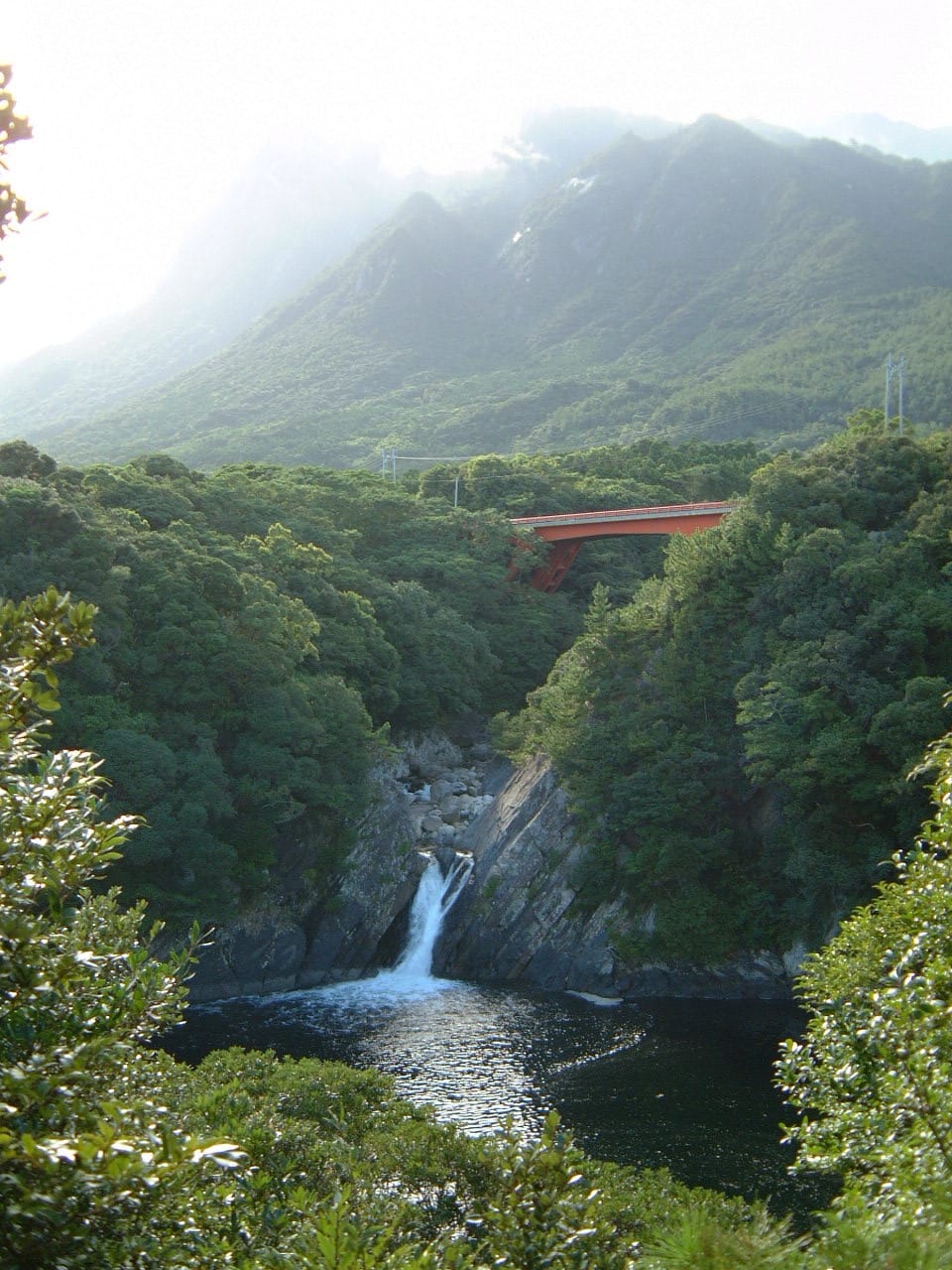 【鹿児島】屋久島・トローキの滝(2002年8月撮影)