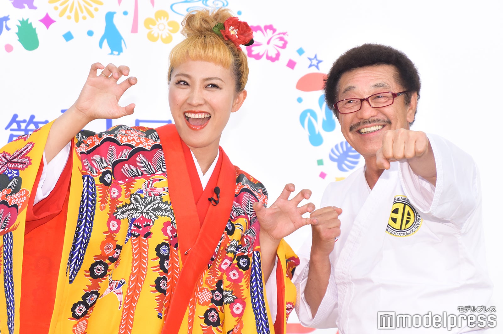 丸山桂里奈、具志堅用高 （C）モデルプレス