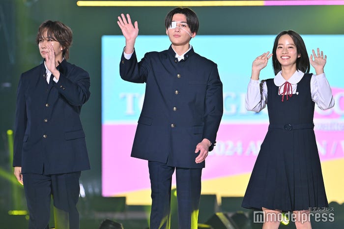 中村海人、八木勇征、池端杏慈(C)モデルプレス