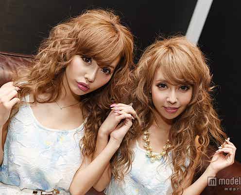 整形公表の双子モデル吉川ちえ&ちか、世間の偏見に疑問「二重にしたくらいで…」