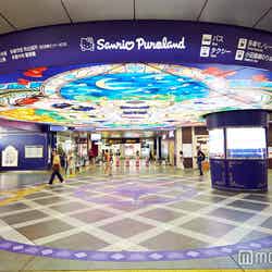 サンリオキャラの駅装飾が完成　京王電鉄の駅がピューロランド仕様に（C）2016 SANRIO CO．，LTD．