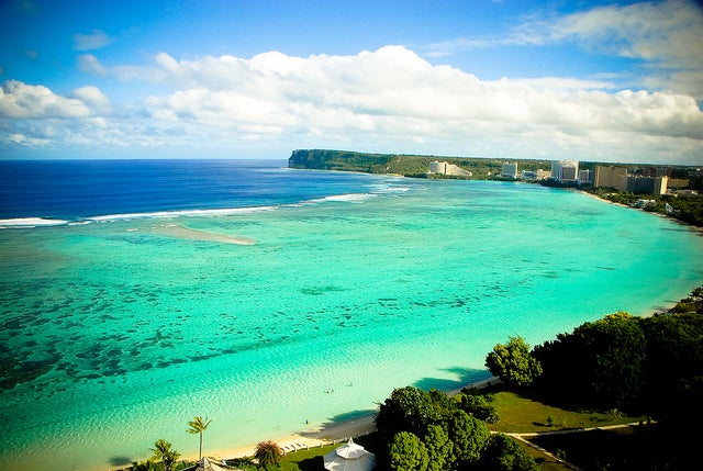 Guam, Tumon Bay beachfront<br>
by jaker.