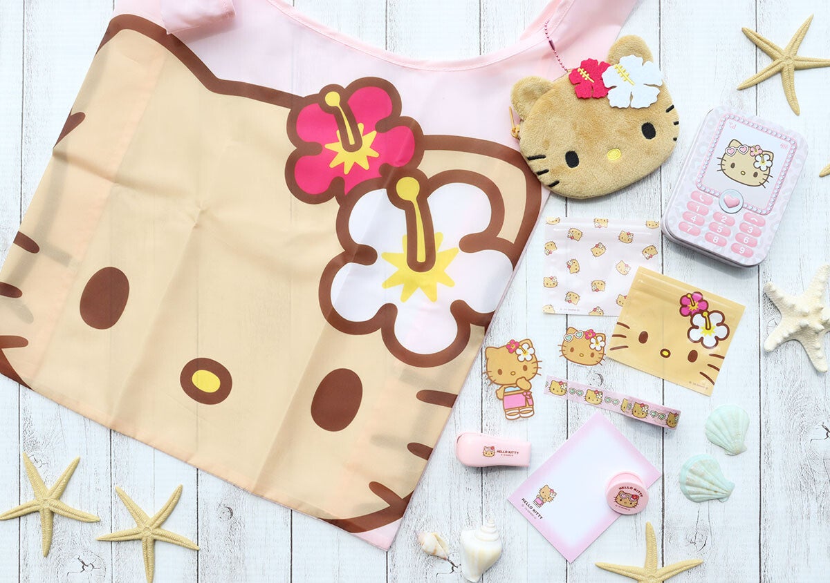 これ付録って豪華すぎる…！sweet9月号の日焼けキティグッズは早い者勝ちだから急いで～！