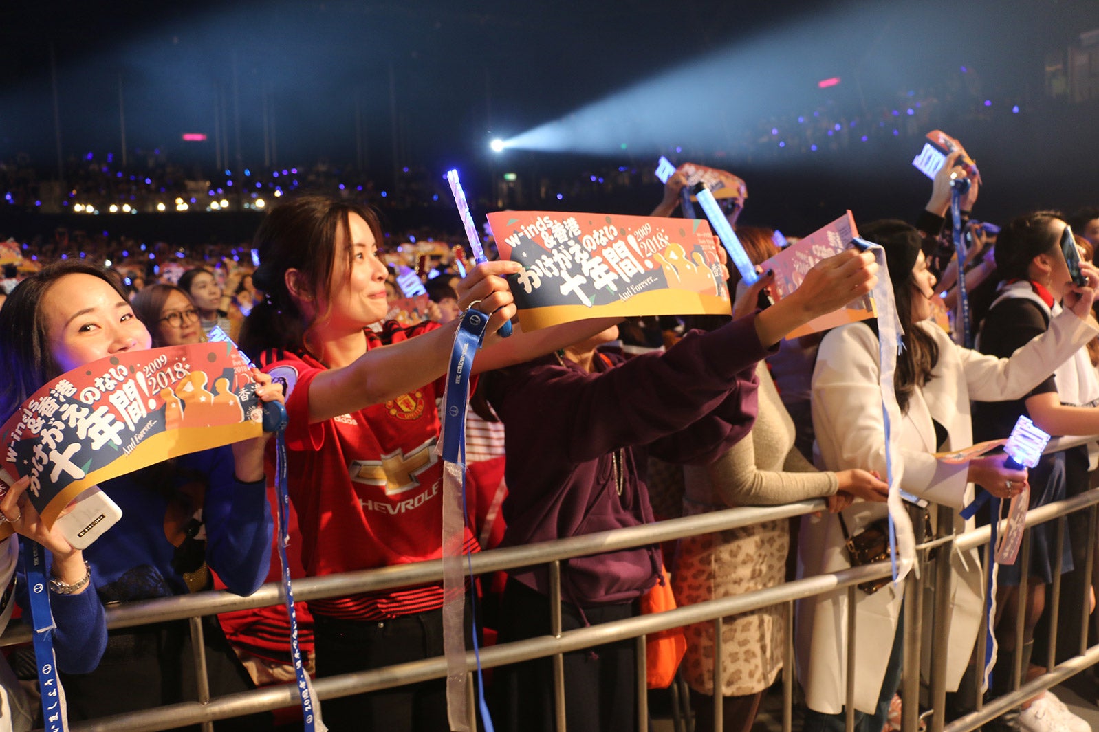 「LIVE TOUR 2018 “100”」香港公演の様子（提供写真）