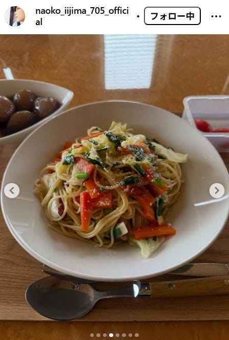 飯島直子Instagramより