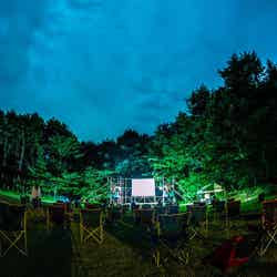 「富士　湖畔の映画祭」昨年の様子／画像提供：湖畔の映画祭実行委員会