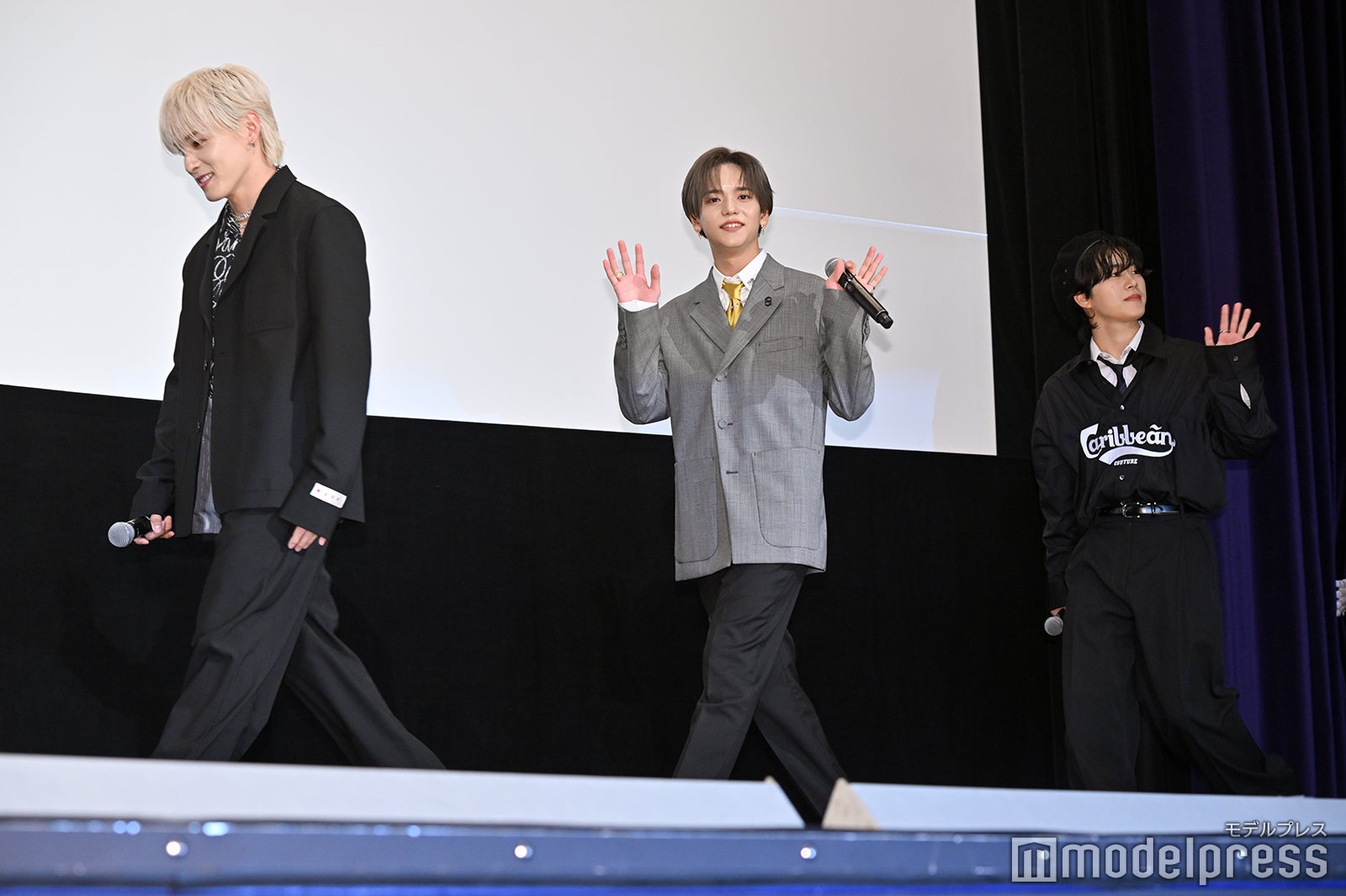 川西拓実、中島颯太、木全翔也（C）モデルプレス