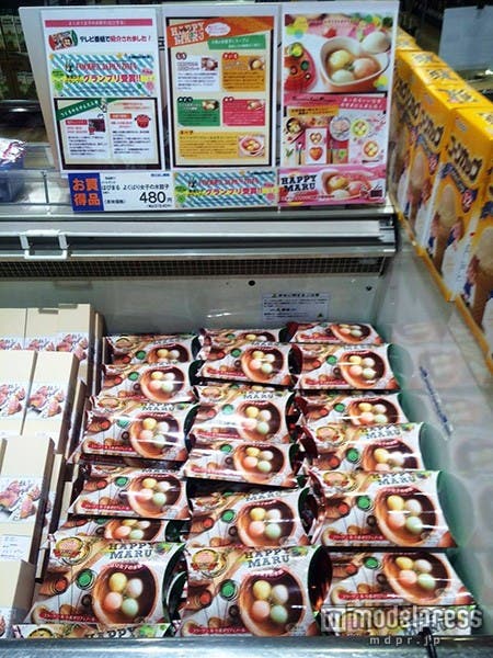売り場では「FOODEX美食女子グランプリ」認定マークが目印