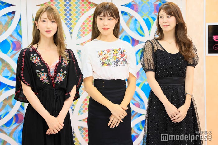松山英礼奈、とももともも、薄井美樹 (C)モデルプレス
