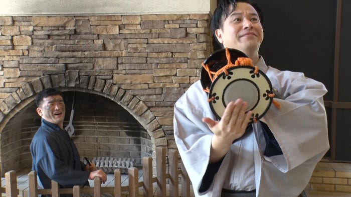 三島達矢、南條庄助/すゑひろがりず(C)日本テレビ