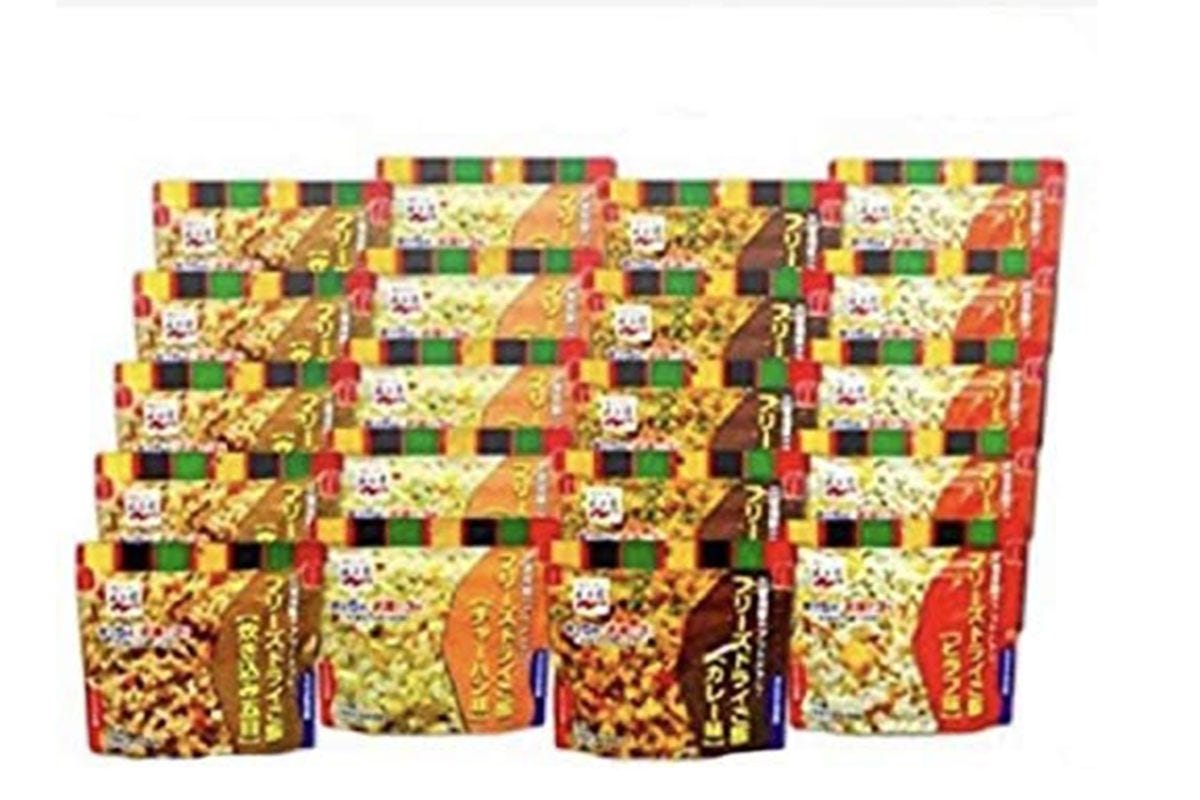 フリーズドライご飯4種