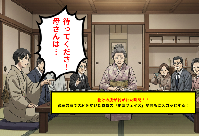 義母の見栄が生んだ自滅！親戚の前で恥をかいた強烈な一撃