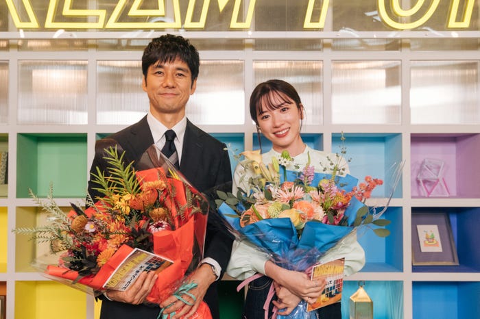 西島秀俊、永野芽郁 (C)TBS