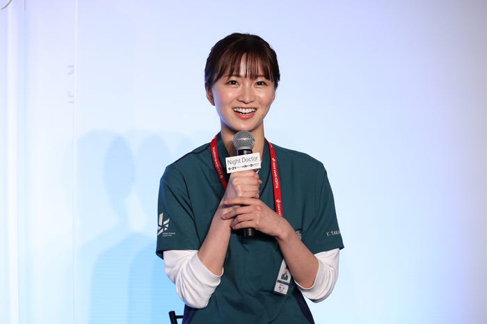 岡崎紗絵(C)フジテレビ