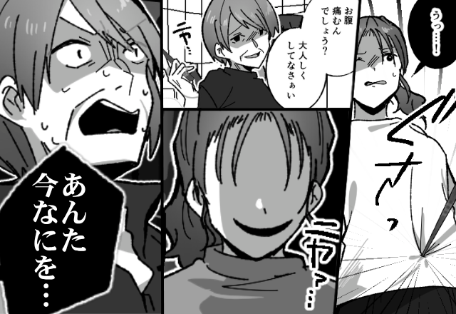 帝王切開した嫁のお腹を【箸で刺す】義母！？しかし嫁が『ニヤァ…』と笑った直後⇒義母「あんた、今なにを…！」