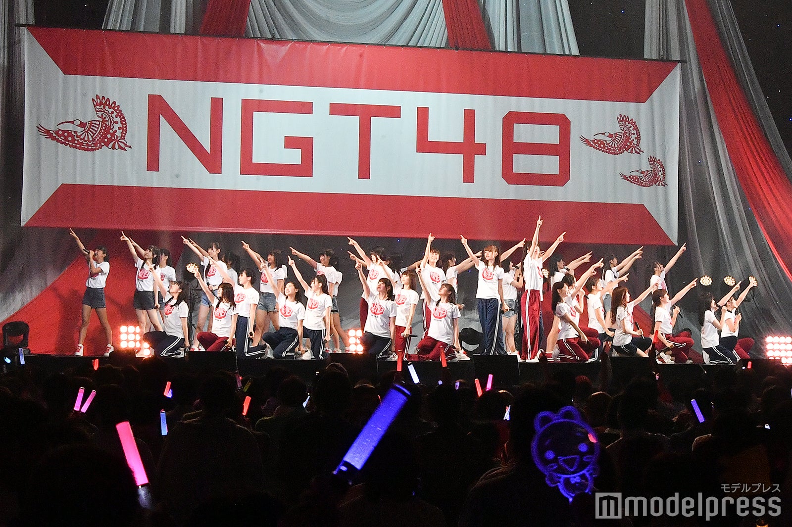 ジャージ姿でシングル披露／NGT48 4thシングルリリースイベント （C）モデルプレス