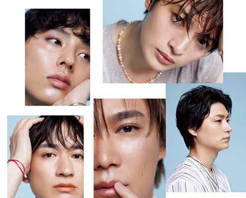 Kis-My-Ft2、メイクをまとった美ビジュアル お互いのパーツの魅力語る