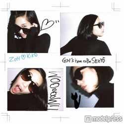 「Zoff(ハート)KIKO」めがねふき