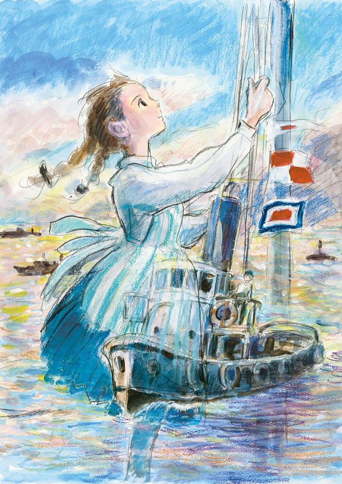 「コクリコ坂から」(C)2011 ⾼橋千鶴・佐⼭哲郎・Studio Ghibli・NDHDMT