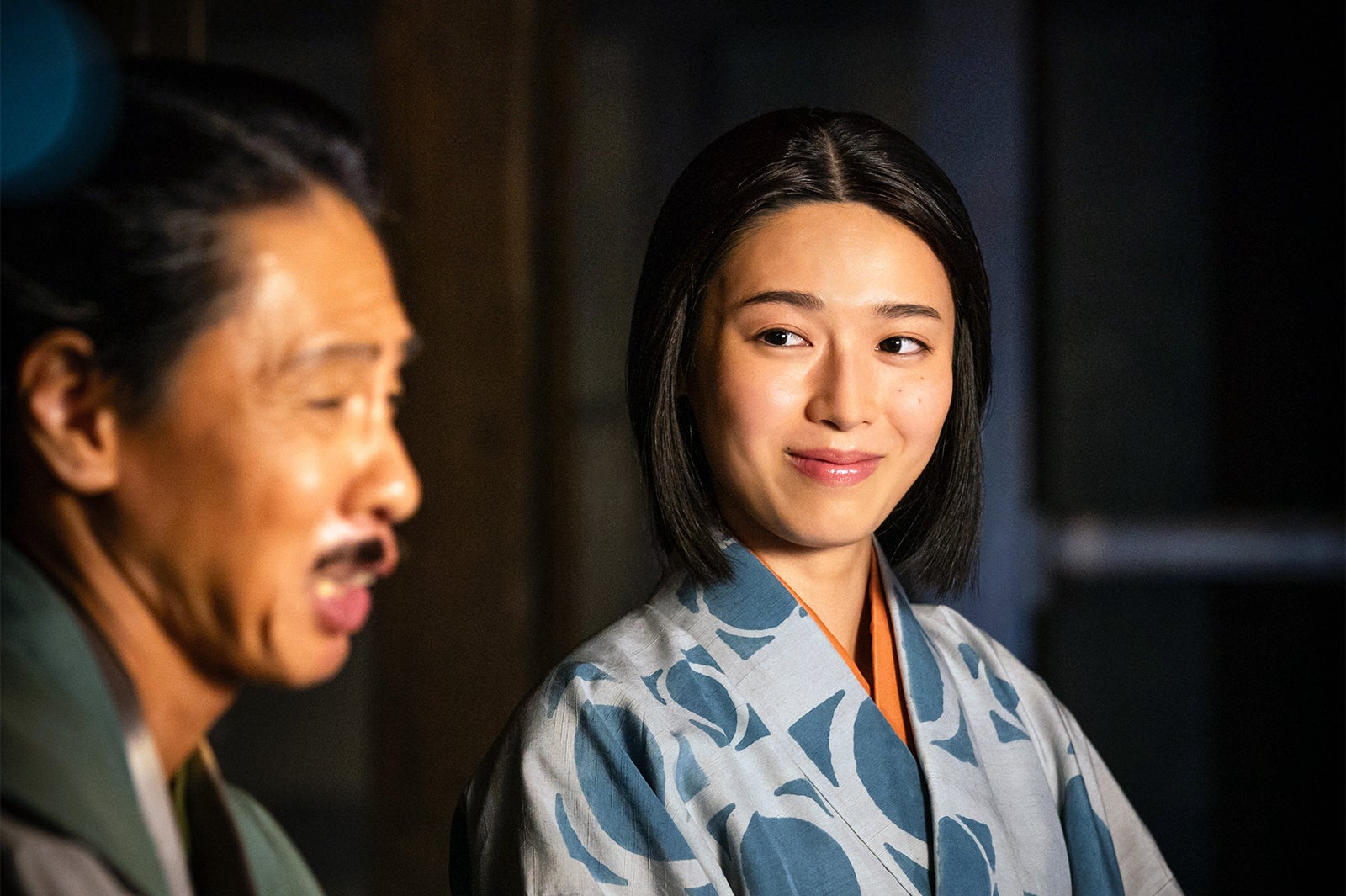 大倉孝二、白石聖「豊臣兄弟！」第9話（C）NHK