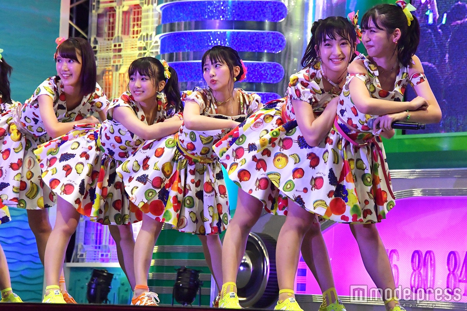 田中菜津美、 矢吹奈子、田中美久、田島芽瑠、松岡菜摘（C）モデルプレス