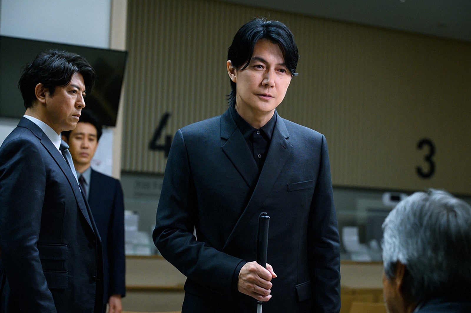 上川隆也、福山雅治「ラストマン－全盲の捜査官－」第10話より（C）TBS