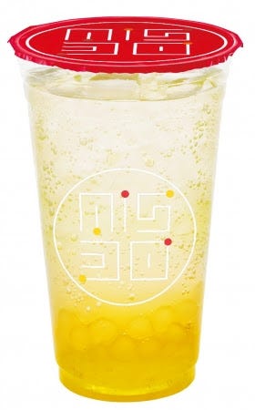 タピオカ ライチソーダwithパインゼリー/画像提供:ダスキン