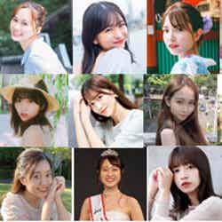 「MISS OF MISS CAMPUS QUEEN CONTEST 2022」出場者第1弾（提供写真）