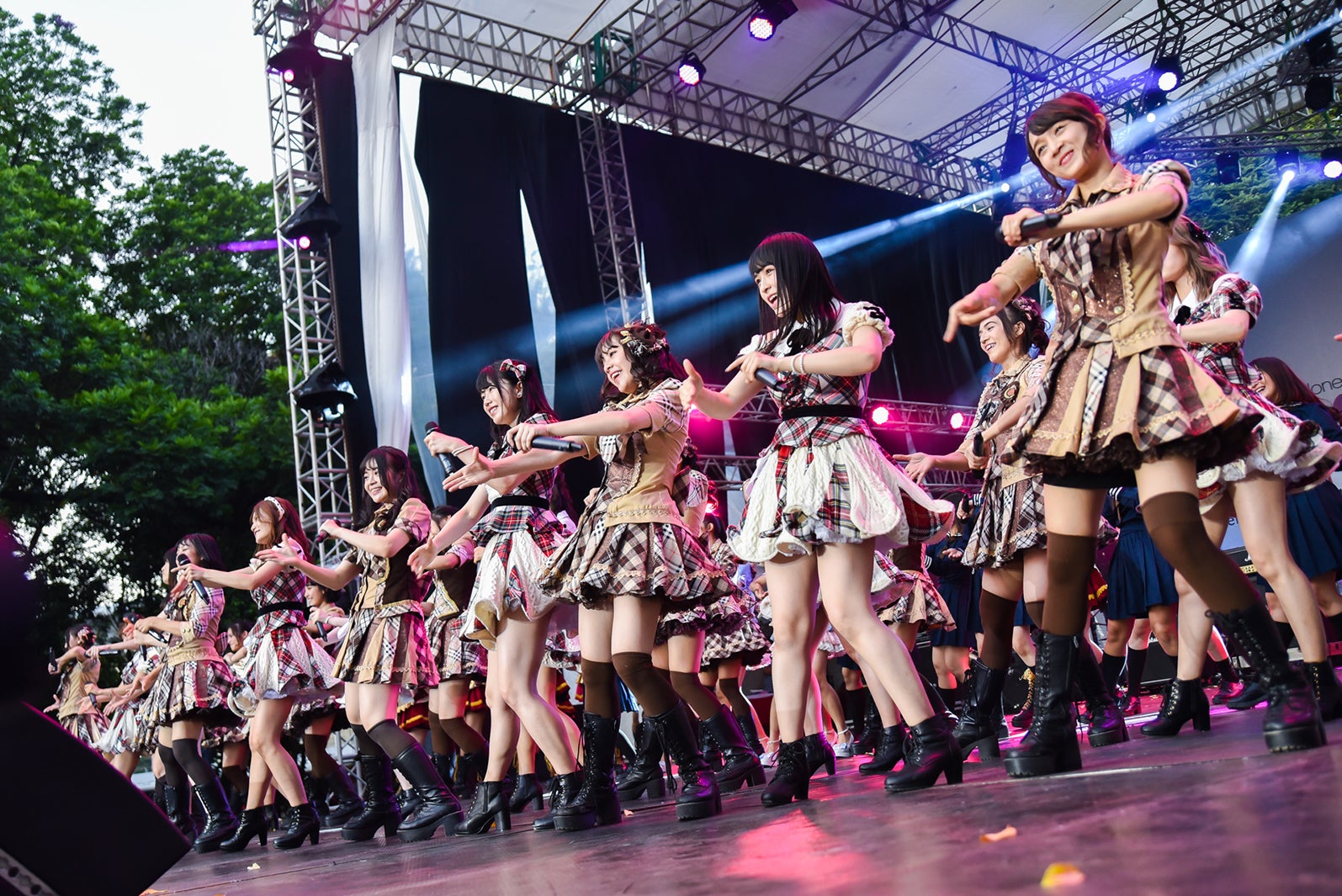イベントの様子（C）AKS／（C）JKT48 Project