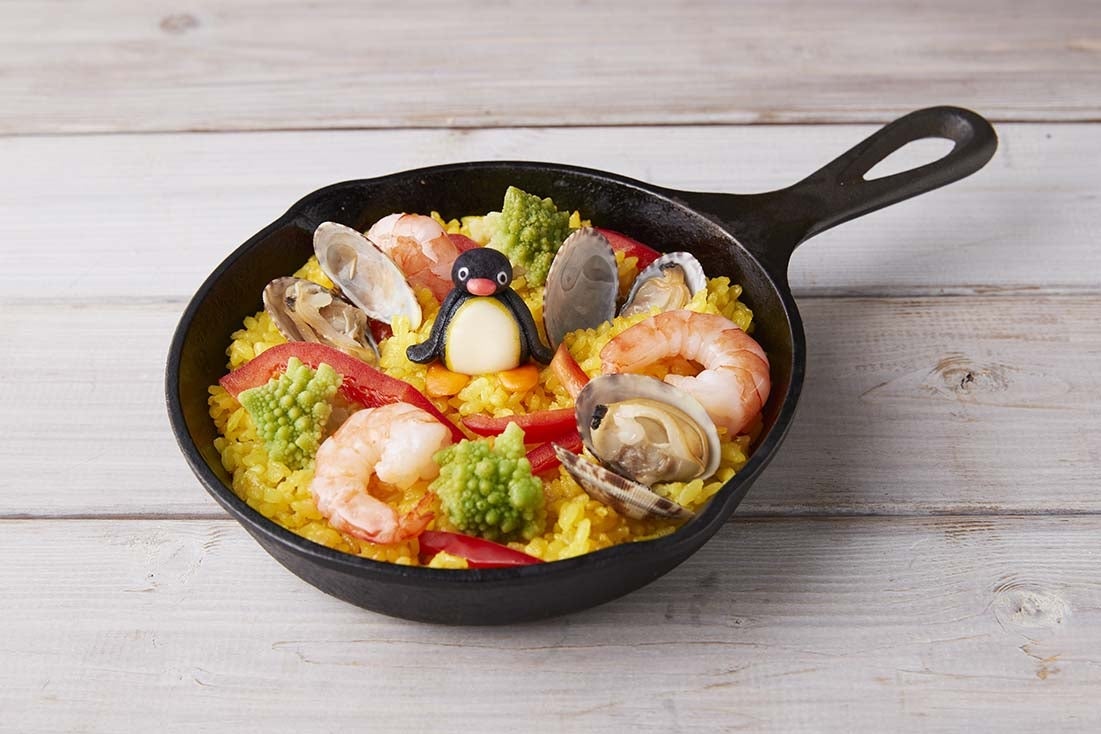 ピングー特製VV風パエリア1,480円（税抜）／画像提供：株式会社ヴィレッジヴァンガードコーポレーション
