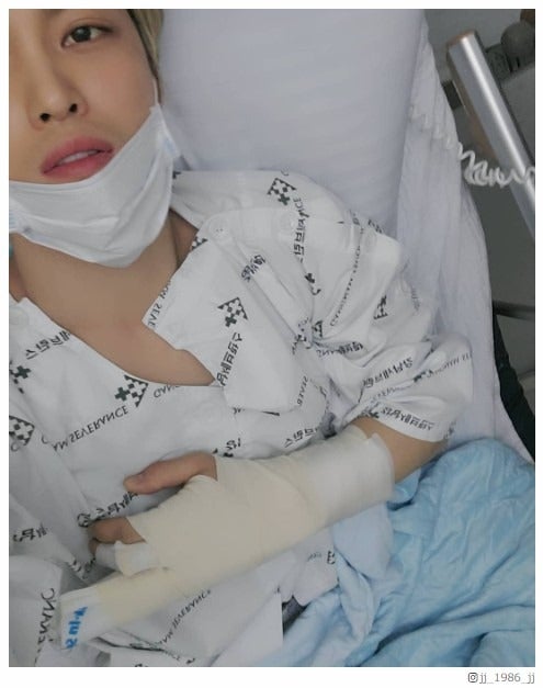 ジェジュン、負傷「皆さんも健康に気をつけて」ファンから心配の声相次ぐ