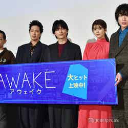 （左から）山田篤宏監督、若葉竜也、吉沢亮、馬場ふみか、落合モトキ（C）モデルプレス