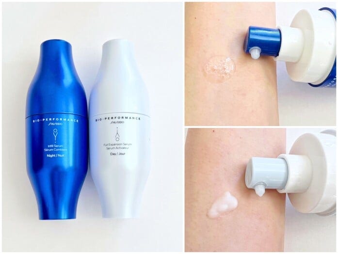 もはやヒアルロン酸注射のような朝用、夜用美容液