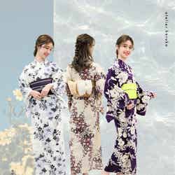 アトリエはるかでは浴衣の着付けサービスを提供5,500円~/提供画像