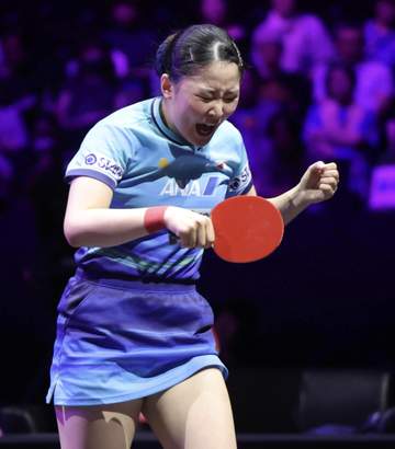 張本美和が圧巻V 決勝で世界5位陳幸同に4-2完勝でチャンピオンズ大会2勝目 中国勢3選手撃破し頂点へ