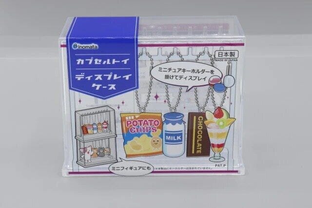ダイソー　カプセルトイディスプレイケース　パッケージ