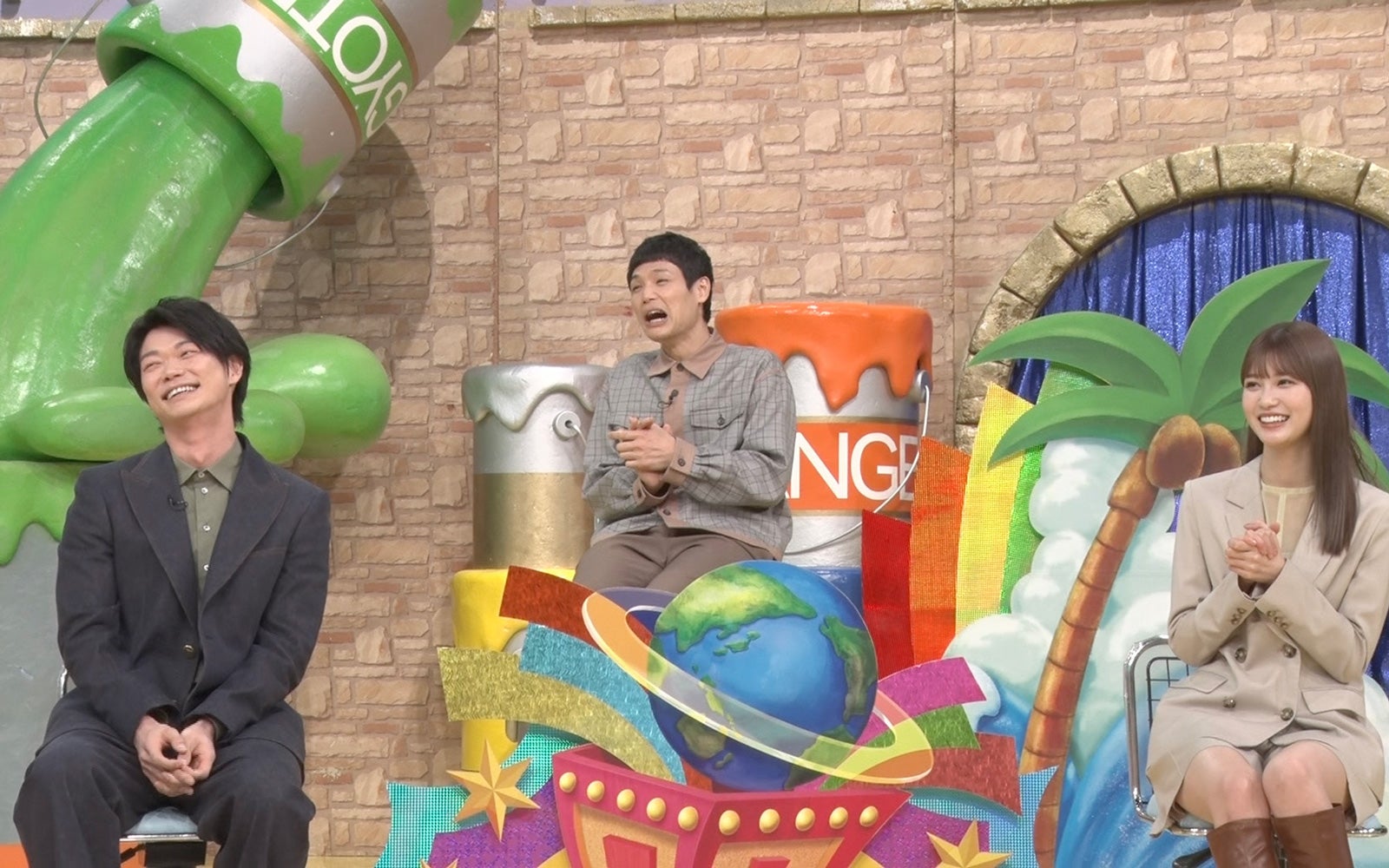 笠松将、もう中学生、生見愛瑠（C）日本テレビ