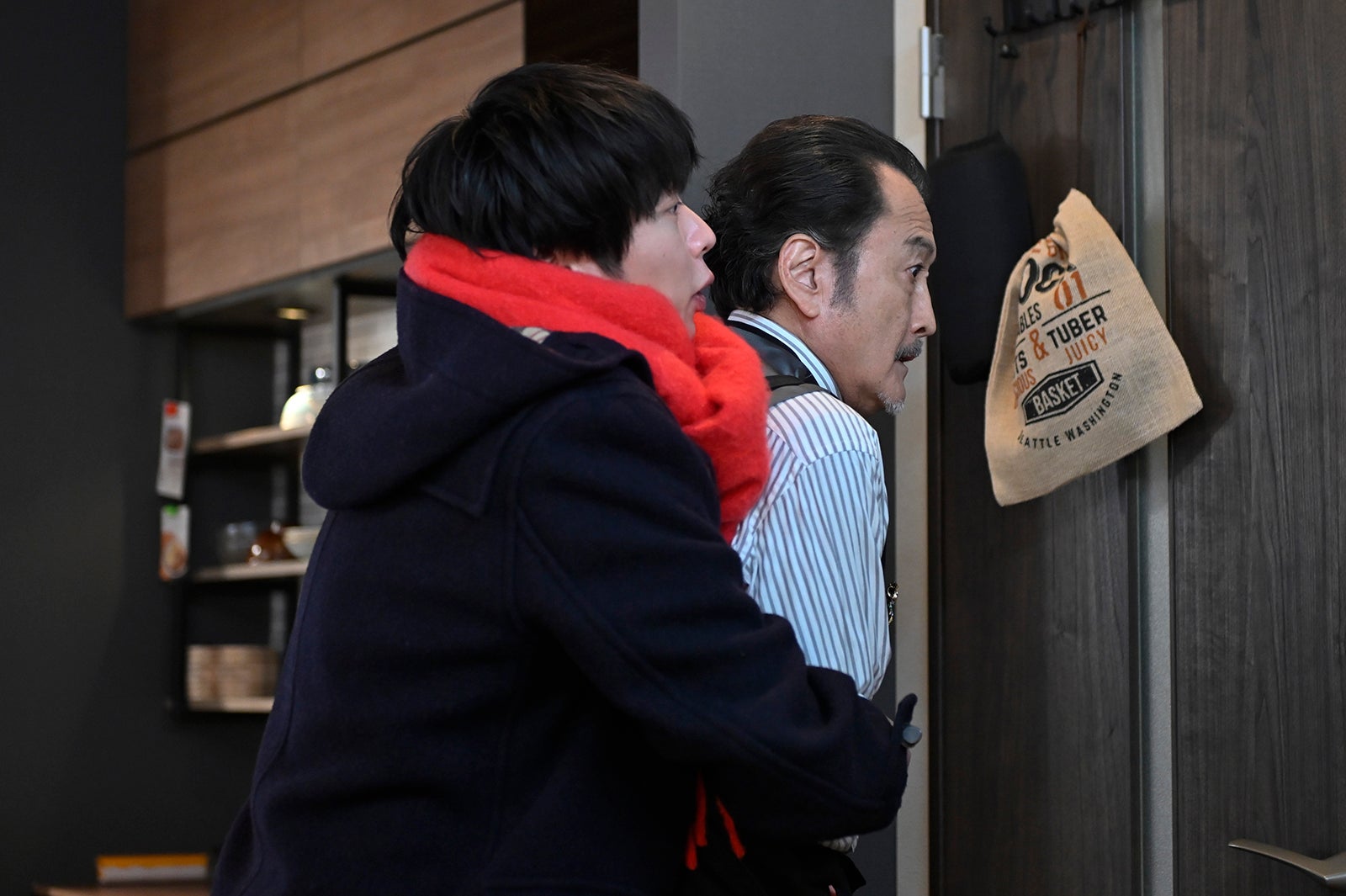 田中圭、吉田鋼太郎「おっさんずラブ-リターンズ-」第7話（C）テレビ朝日