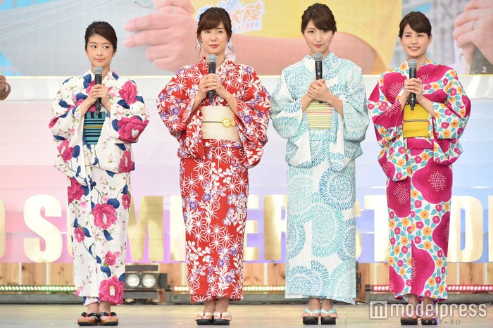 生野陽子、山崎夕貴、三田友梨佳、永島優美(C)モデルプレス