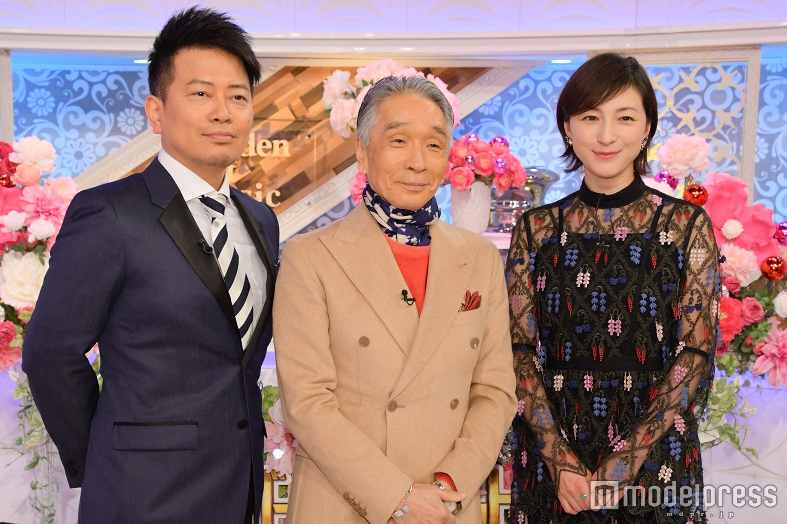 宮迫博之、堺正章、広末涼子 （C）モデルプレス