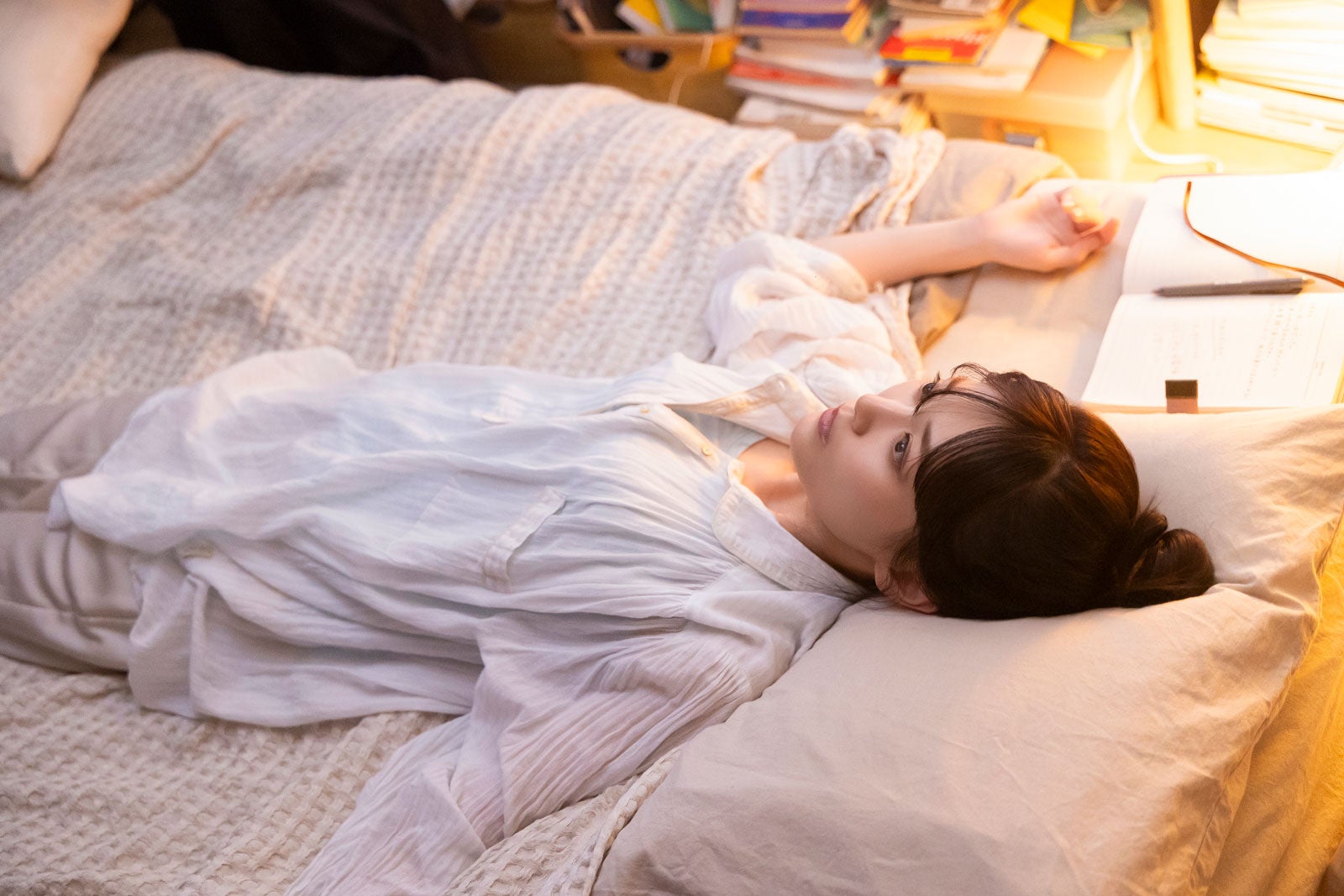 山下美月「小さな毎日、大きな世界」篇メイキングより（提供写真）