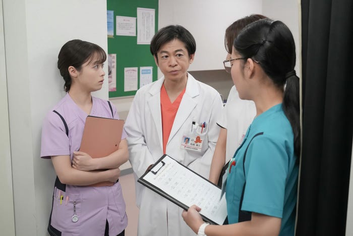 橋本環奈、永野宗典、妃海風、辻凪子「おむすび」第92話(C)NHK